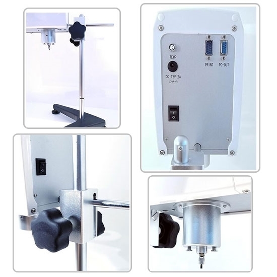 Digital Rotational Viscometer, 1-6000000 mPa.s
