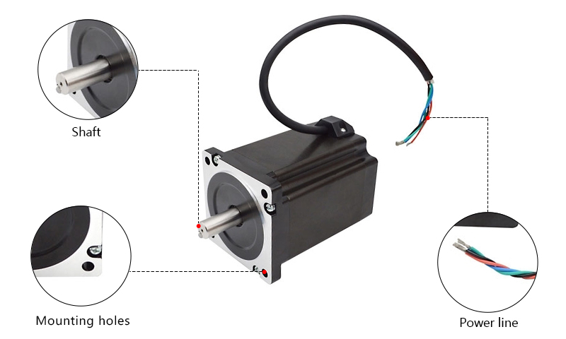 Nema 34 Stepper Motor-4.5N·m-12N·m-Details