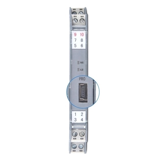 Temperature Input Signal Isolator, Input K/B/S/PT100, Ouput 0-20mA/4-20mA