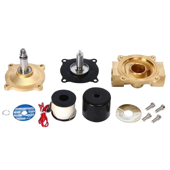 Solenoid Valve, 2 Way, Normally Closed, 12V/24V/220V for air water oil