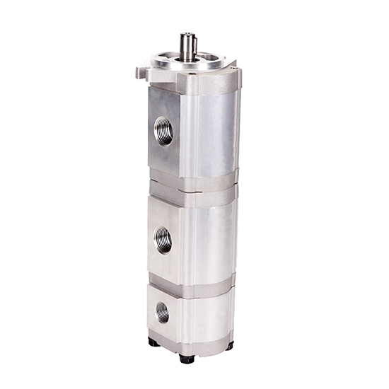 8/9/11/13/14 GPM Hydraulic Triple Gear Pump, 3600 psi
