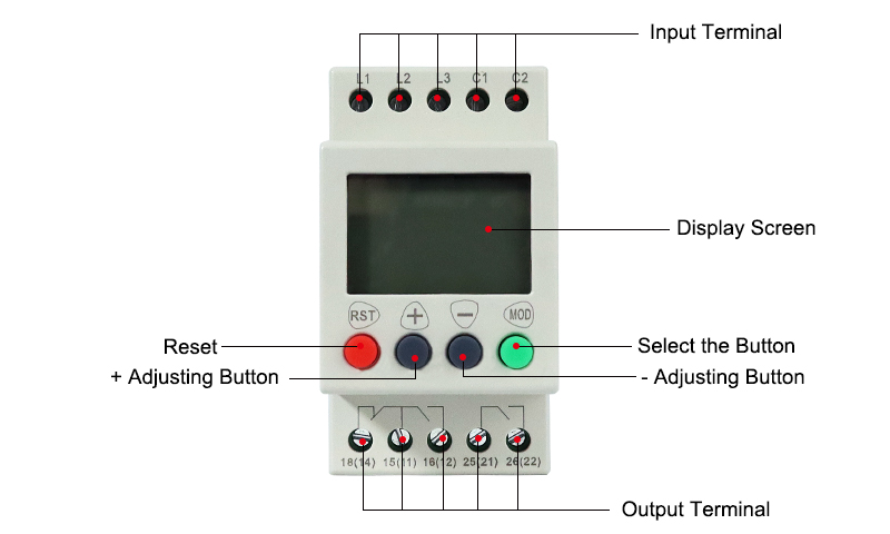 Three Phase Voltage Monitoring Relay Details
