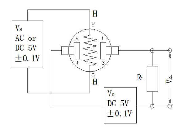 Ozone gas sensor circuit diagram