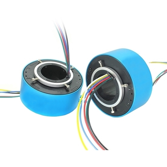Through Bore Slip Ring, 25.4/38.1/40/50/60/80 mm Hole Diameter