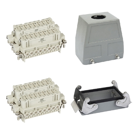 Heavy Duty Connector, 32 Pin, AC 250 Volt / AC 500 Volt, 16A