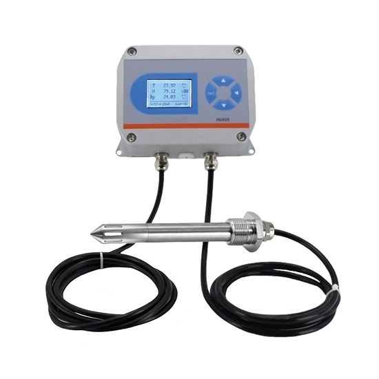 Dew Point Temperature Sensor, -20~100°C Dewpoint, 80~180°C Temp