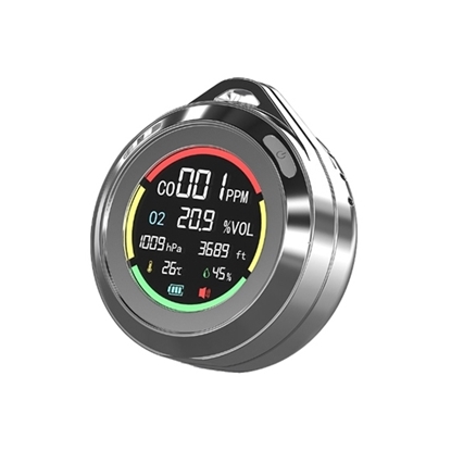 Outdoor Air Quality Monitor, CO/O2/TEMP/HUM/Pressure/Altitude