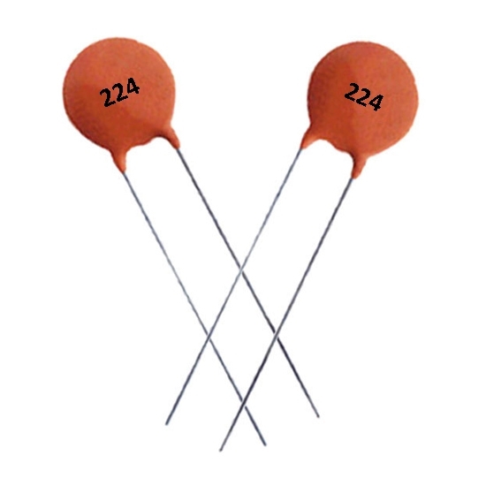 0.22μF 50V Disc Ceramic Capacitor