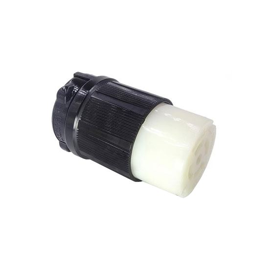 20A 277V/480V Locking Plug, 4 Pole 5 Wire