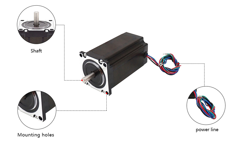 Nema 23 Stepper Motor 2 Phase 0.43N·m-3N·m Details