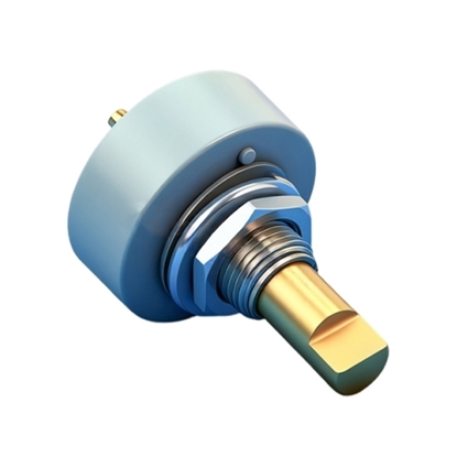 Glass Glaze Ceramic Potentiometer, 12V DC, 360 Degree
