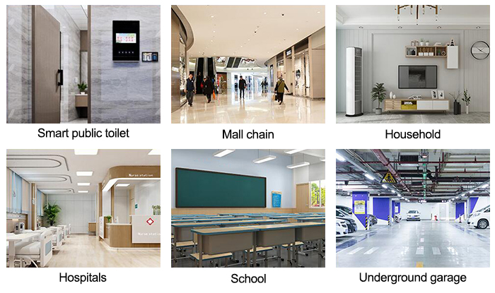 Indoor air quality sensor application