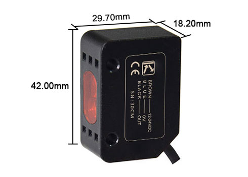 Digital photoelectric sensor