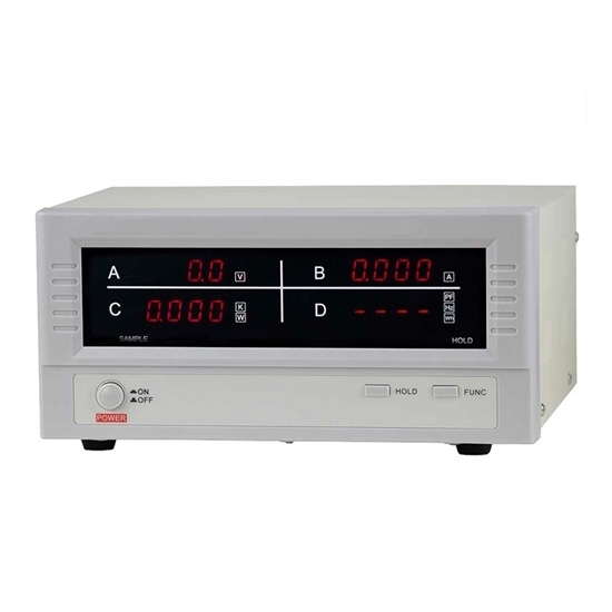 24kW 600V Single Phase Digital Power Meter