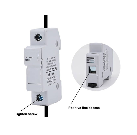 Fuse holder installation method