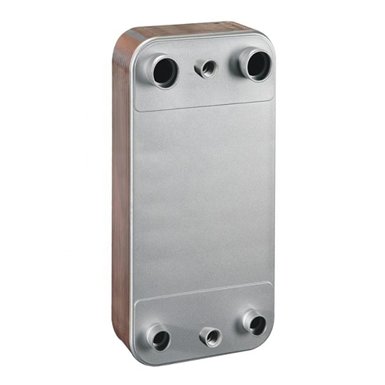 Cross Flow Brazed Plate Heat Exchanger