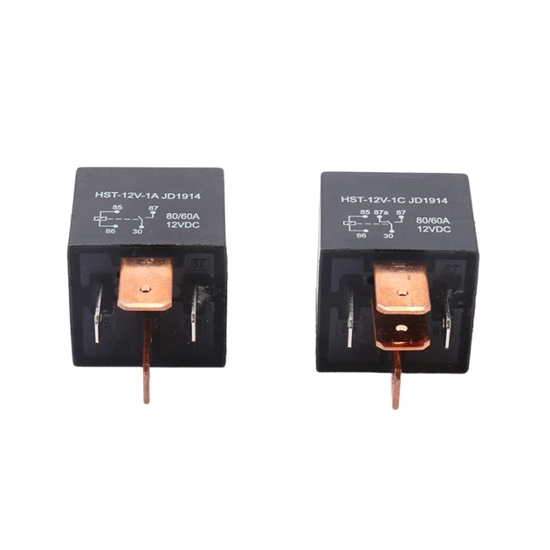 80A Automotive Starter Relay, 12V/24V DC