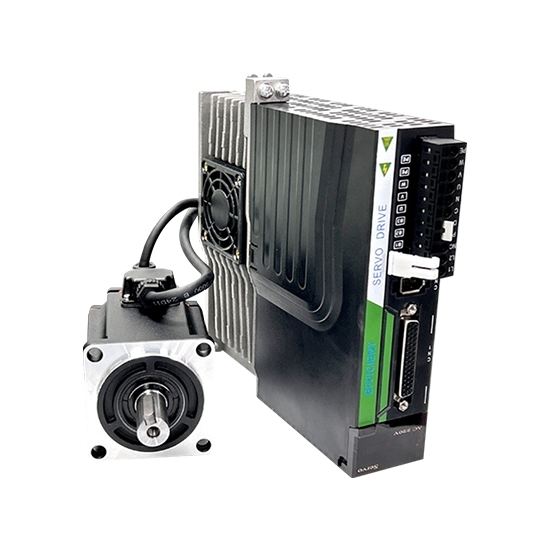 4 hp (3 kW) AC Servo Motor Kit, 12 Nm, 2500 rpm