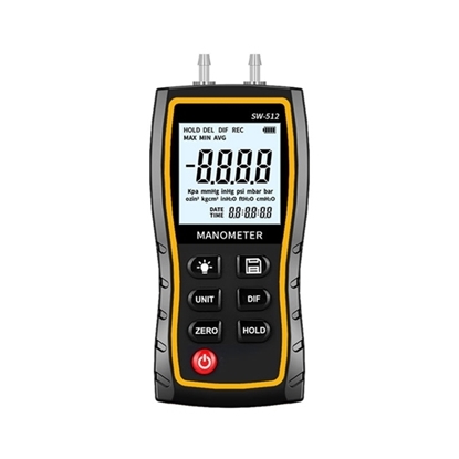 Digital Differential Pressure Manometer, ±39 kPA