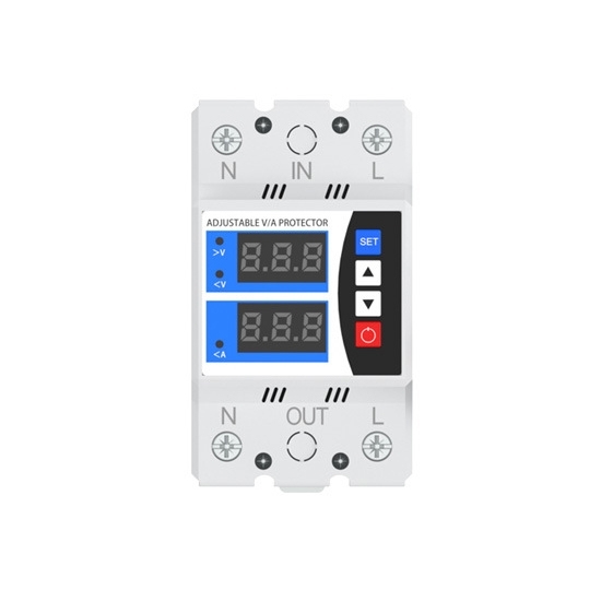 Digital Over and Under Voltage Protector, 63A/80A/100A