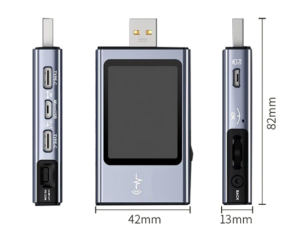 USB tester dimension