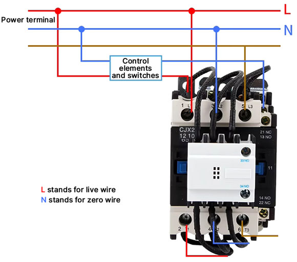32A AC capacitor contactor 380v
