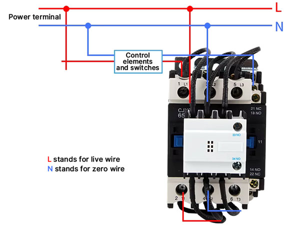 25A AC capacitor contactor 220V