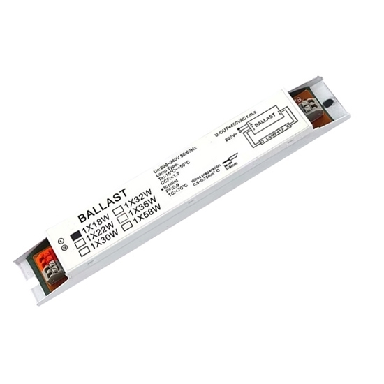 30 Watt Electronic Ballast, 1 Lamp/2 Lamp