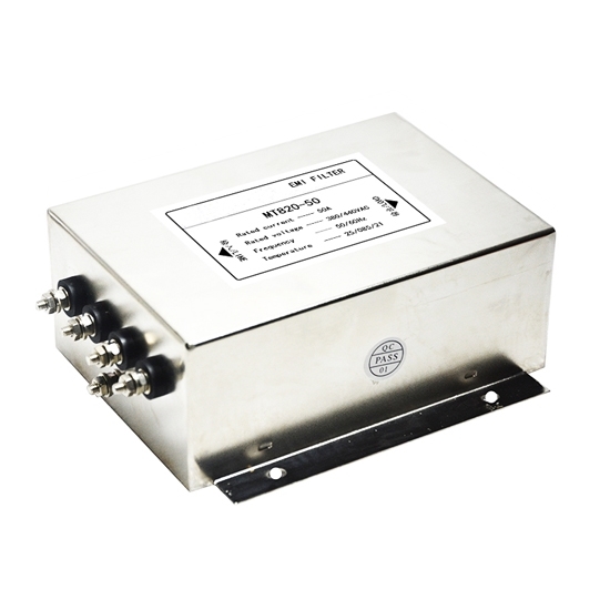 50A 3-phase EMI Line Filter, 2 Stage