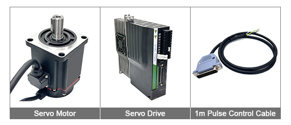 3kw AC servo motor package