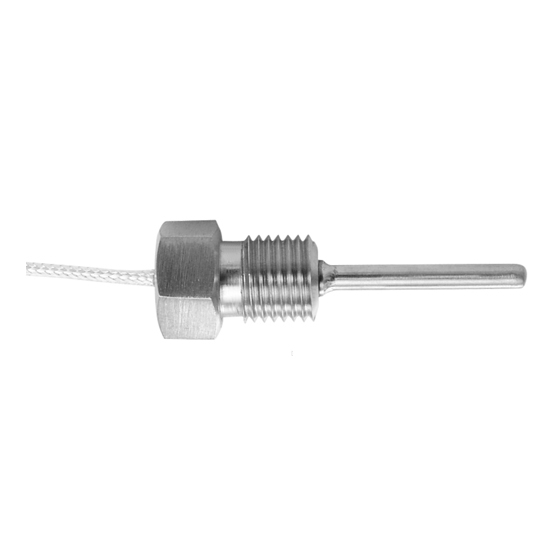 RTD Sensor Probe, Pt100, 3 Wire