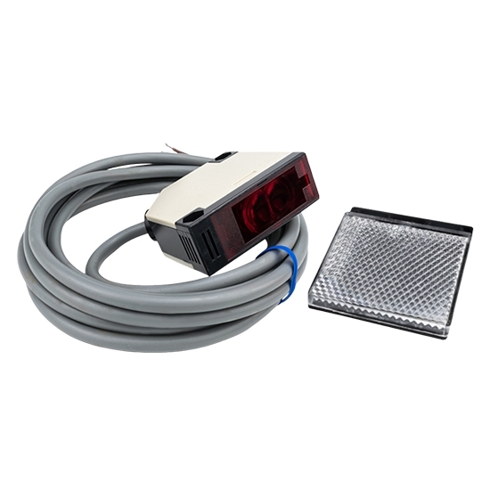 Infrared Retro Reflective Photoelectric Sensor, 4m