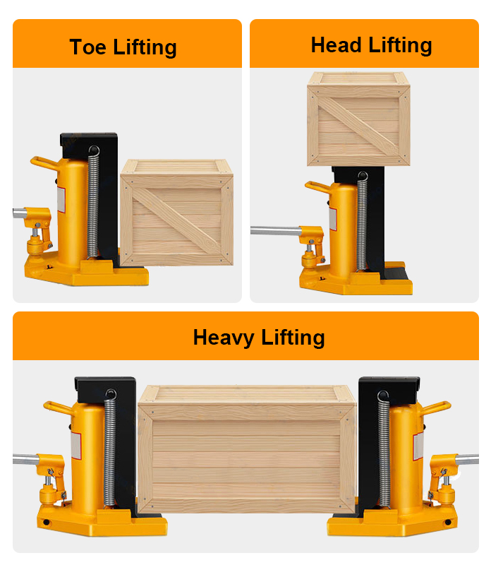 Hydraulic toe jack schematic diagram