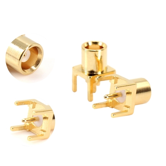 MCX 4 Pin RF Coaxial Connector, PCB Mount