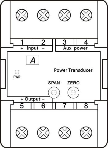calibration fine tuning of 1 phase ac current power transducer dimension
